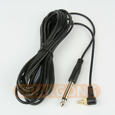 DSLRKIT 5M 16ft 6.3mm (1/4“) to Male PC Sync FLASH Cable w Lock