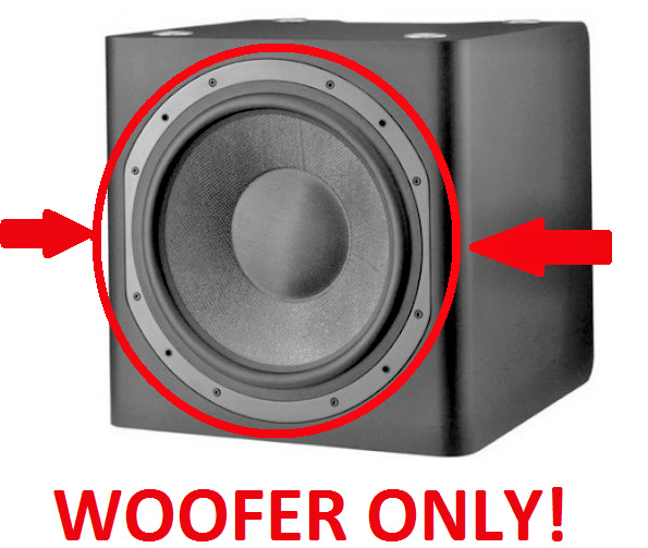 Bowers & Wilkins B&w Ct8 Sw Bass Unit Lf00523 Woofer Only!