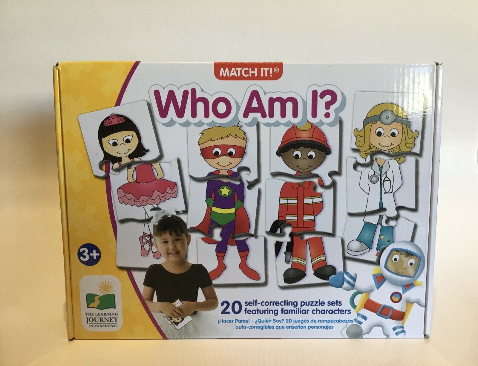 Match It! Who Am I?  The Learning Journey 20 Puzzles Ages 3+ Home School